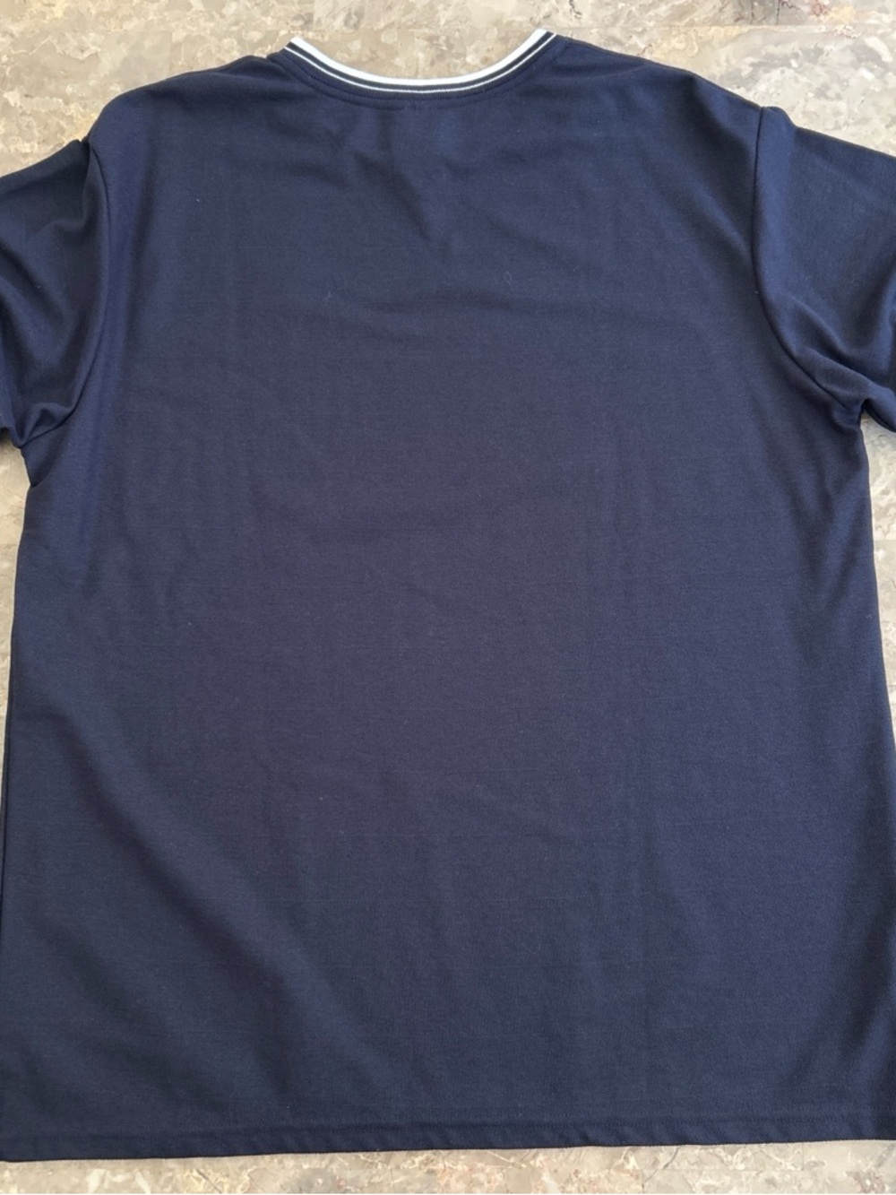 Vintage 2000s BMW UTY Apparel V-Neck Shirt 2XL Made USA Navy - Picture 4 of 4